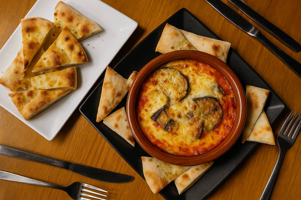 La mejor Parmigiana incorpora pan de focaccia al estilo Brew Wild
