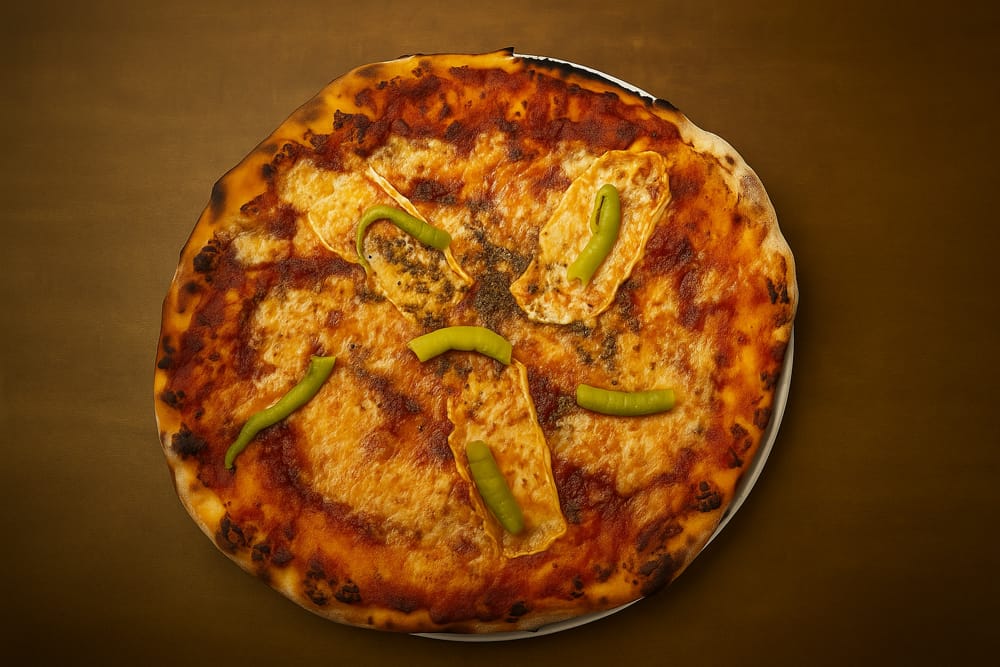 Pizza Nduja!: la sobrasada calabresa picante con brie cremoso